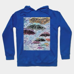 The Umbrellas above. Hoodie